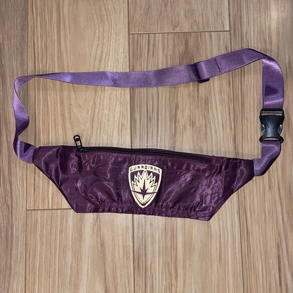 Purple/Maroon Fanny Pack with Guardians of the Galaxy Logo - Picture 1 of 2